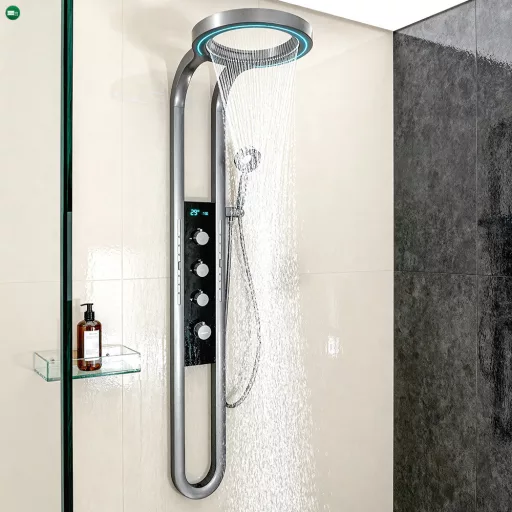 Aquajet hidromasszázs zuhanypanel