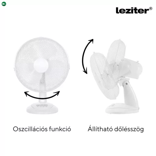 Breeze asztali ventilátor 40 W 34 cm