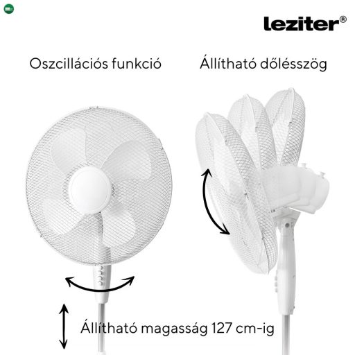 Breeze álló ventilátor 45 W 43 cm