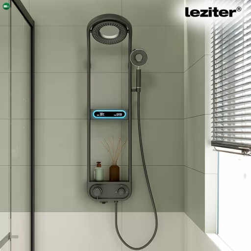 Tropic digitális zuhanyszett termosztátos csapteleppel