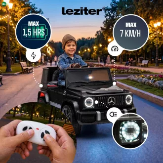 Elektromos autó Mercedes-Benz AMG fekete