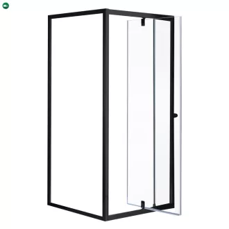   Flexi 80x80 cm falsíkra szerelhető szögletes zuhanykabin zuhanytálca nélkül