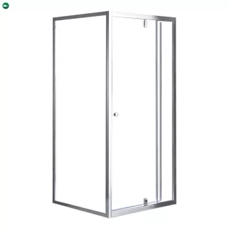   Flexi 80x80 cm falsíkra szerelhető szögletes zuhanykabin zuhanytálca nélkül