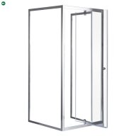   Flexi 90x90 cm falsíkra szerelhető szögletes zuhanykabin zuhanytálca nélkül