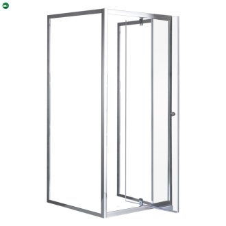   Flexi 90x90 cm falsíkra szerelhető szögletes zuhanykabin zuhanytálca nélkül