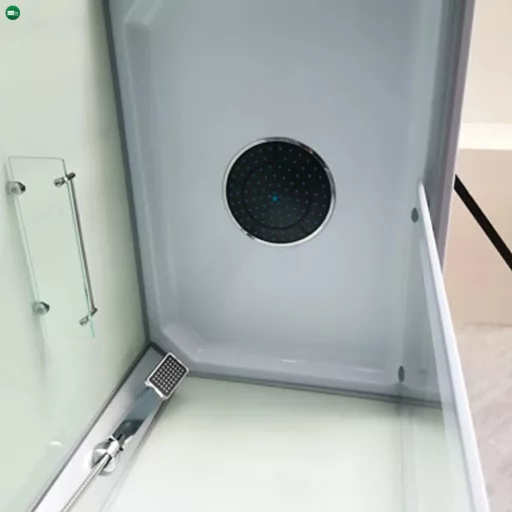 Valerie 80x120 cm szögletes hidromasszázs zuhanykabin