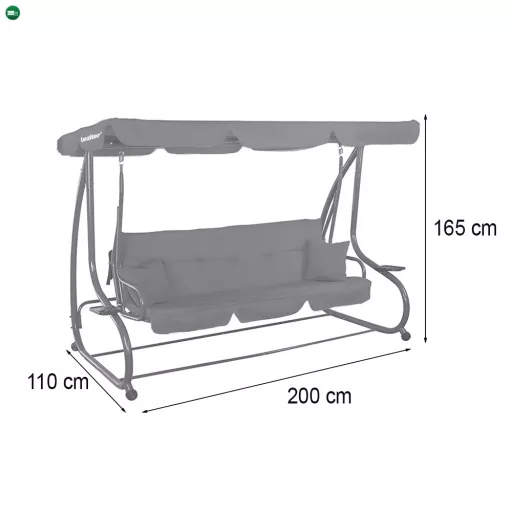 Bellavista Slim kerti hintaágy