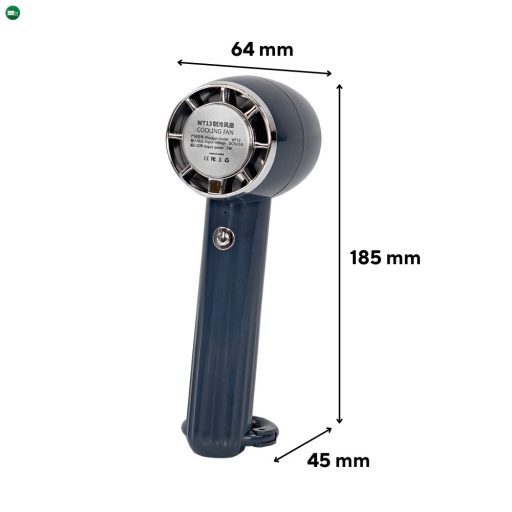 Rico kézi hordozható usb ventilátor 2000 mAh