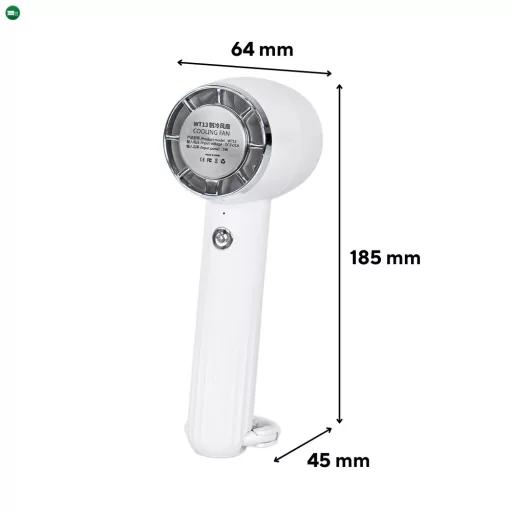 Rico kézi hordozható usb ventilátor 2000 mAh