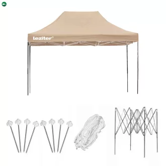 Összecsukható kerti pavilon 3x4 m