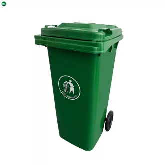 Hulladéktároló 120L zöld