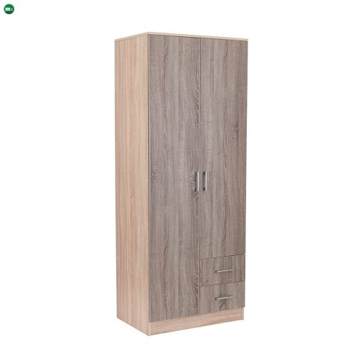 Miami gardróbszekrény 80x205 cm yorki tölgy-sonoma tölgy