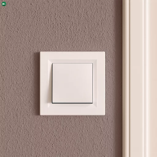 Nova kereszt kapcsoló 107 fehér