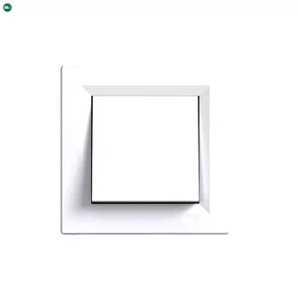   Nova egy áramkörös egypólusú kapcsoló 101 fehér kerettel