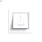 Nova csengő kapcsoló 101N fehér kerettel