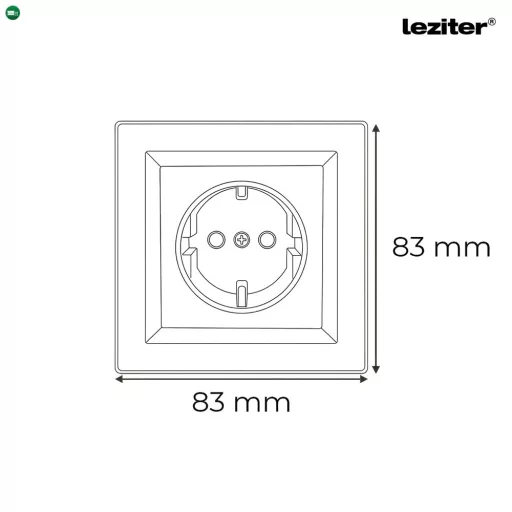 Nova dugalj fehér kerettel