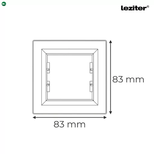 Nova egyes keret fehér