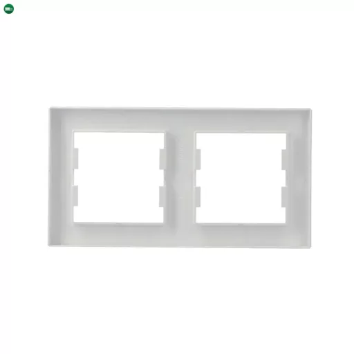 Nova kettes keret vízszintes fehér