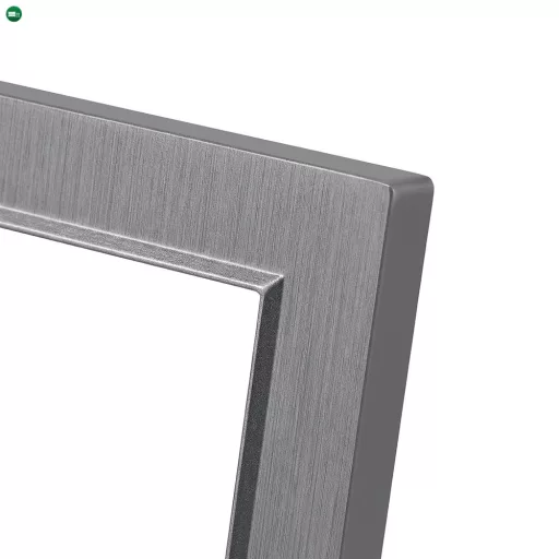 Nova dugalj USB csatlakozóval szürke szálcsiszolt kerettel