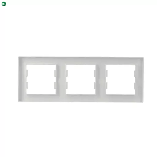 Nova hármas keret vízszintes fehér