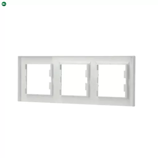 Nova hármas keret vízszintes fehér