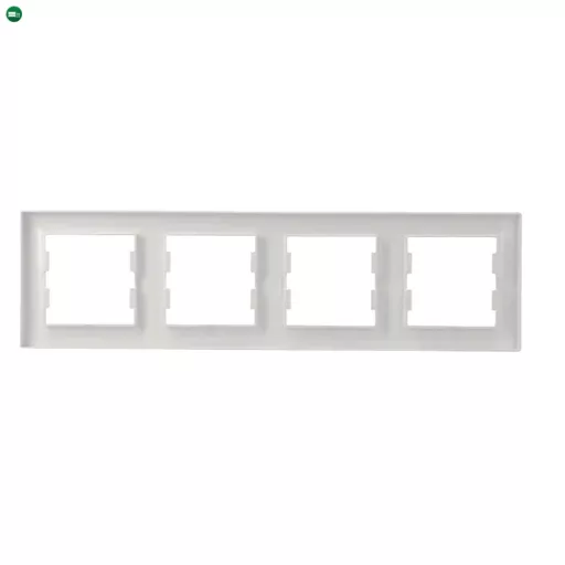 Nova négyes keret vízszintes fehér