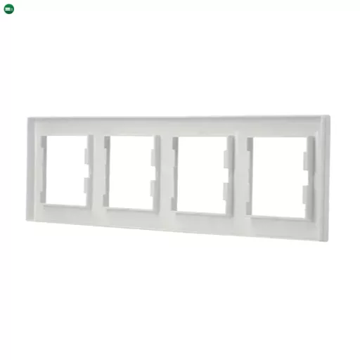 Nova négyes keret vízszintes fehér