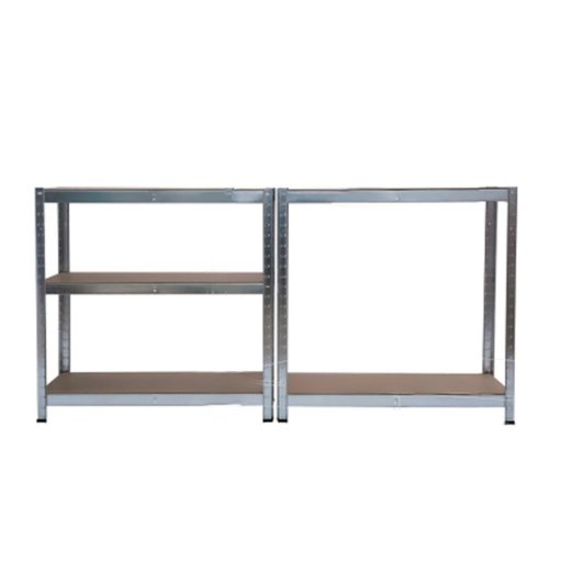Nagy teherbírású polc 150x70x30 cm 150 kg króm