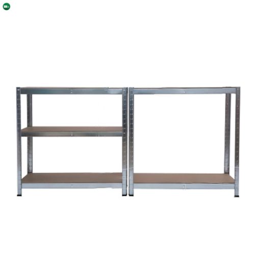 Nagy teherbírású polc 150x70x30 cm 150 kg króm