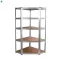 Nagy teherbírású sarokpolc 180x70x40-40 cm 175 kg króm