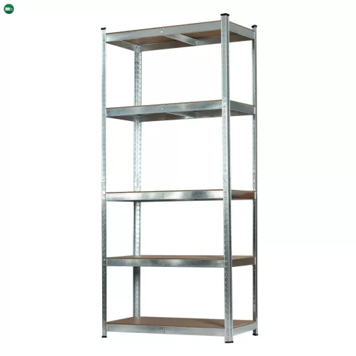 Nagy teherbírású polc 180x90x40 cm 175 kg króm