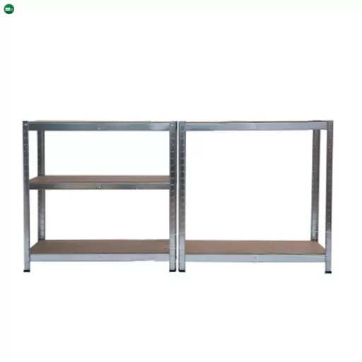 Nagy teherbírású polc 180x90x40 cm 175 kg króm