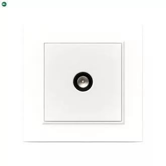 Nova TV csatlakozóaljzat fehér