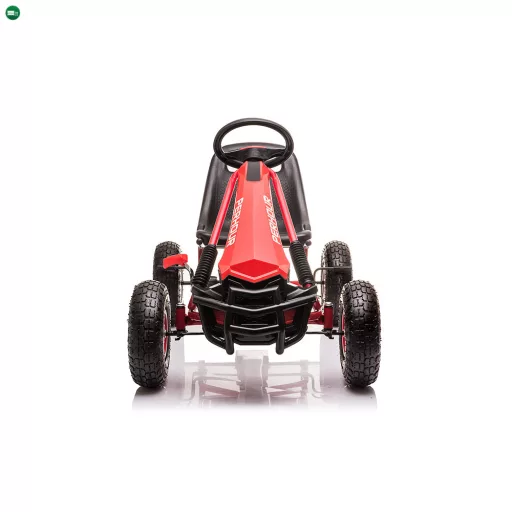 Pedálos gokart piros