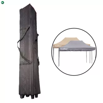 Kerti pavilon táska kerékkel 3x4-3x4,5 m