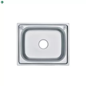 Mont szögletes egy medencés rozsdamentes mosogató