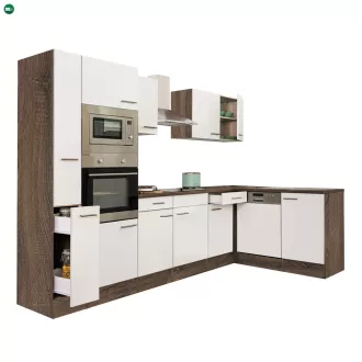   Yorki 310 sarok konyhabútor sütős és mikrohullámű sütős kivitelben