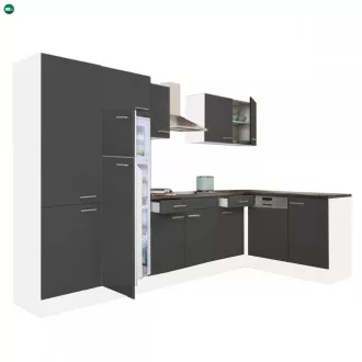   Yorki 340 sarok konyhabútor felülfagyasztós hűtős kivitelben