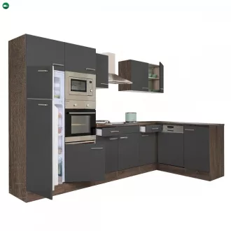   Yorki 340 sarok konyhabútor felülfagyasztós hűtős kivitelben