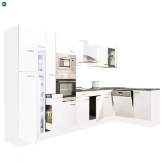   Yorki 370 sarok konyhabútor felülfagyasztós hűtős kivitelben