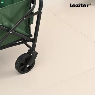 Összecsukható standard kerti strandkocsi zöld