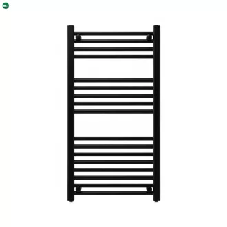 Egyenes törölközőszárító radiátor 1000x500 mm fekete