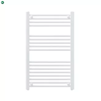 Egyenes törölközőszárító radiátor 1000x600 mm fehér