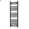 Egyenes törölközőszárító radiátor 1600x600 mm fekete