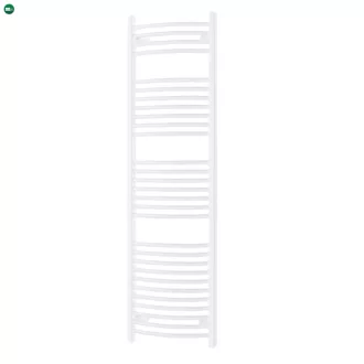 Íves törölközőszárító radiátor 1600x500 mm fehér