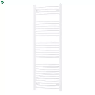 Íves törölközőszárító radiátor 1600x600 mm fehér