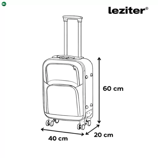TraveLux Light III gurulós bőrönd szett