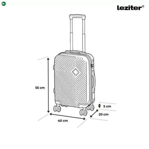 TraveLux Pro XXV gurulós bőrönd szett
