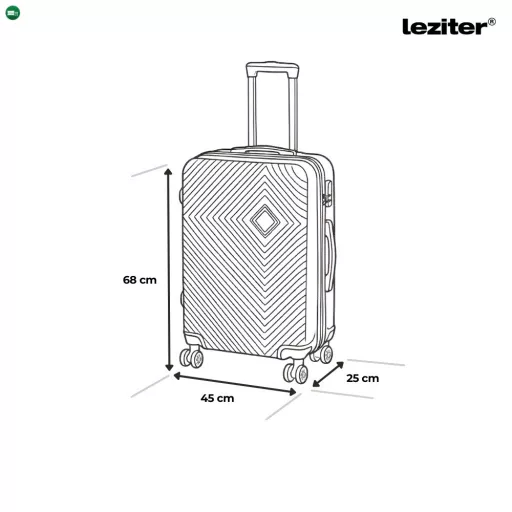 TraveLux Pro XXV gurulós bőrönd szett