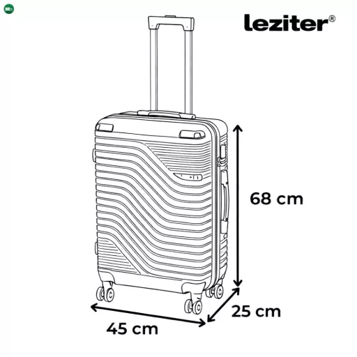 TraveLux Urban IV gurulós bőrönd szett